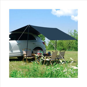 カーサイドタープ 自動車側面天幕は、アウトドア出掛けに精心に設計された装備です 取り付け穴あけ不要で、迅速に設置でき、日除け 風よけ 日焼け防止 豪雨対策ができ、持ち運びに便利