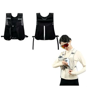 ランニング リュック 軽量 揺れない トレランザック 水筒ポケット付き 携帯電話収納 反射テープ メッシュ通気性 登山 自転車 スポーツ用 バックパック