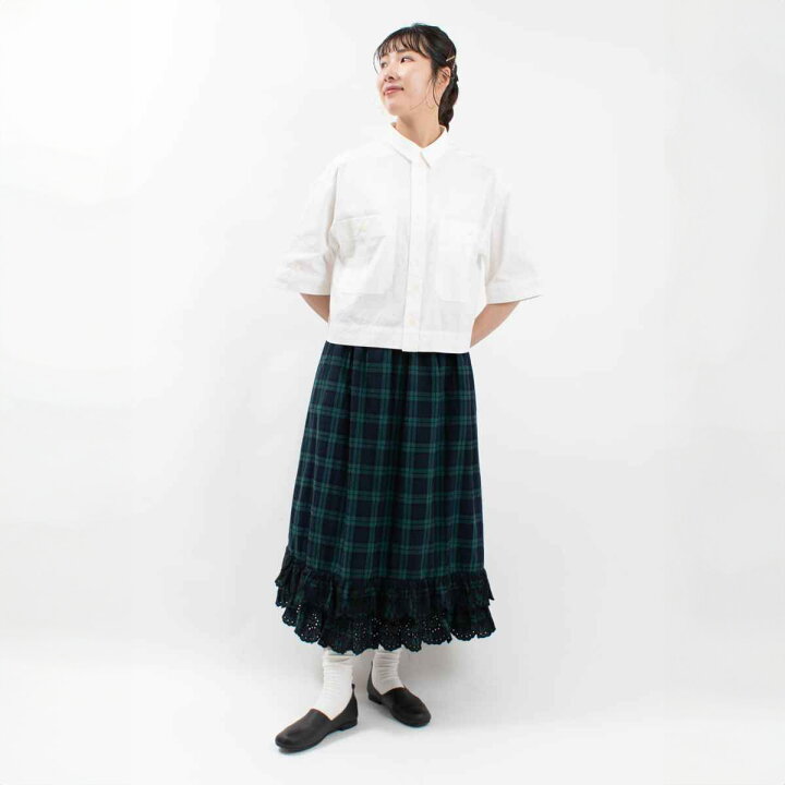 楽天市場】【SALE 20％OFF】ichi イチ スカラップ刺繍スカート 231131  