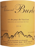 2015 Vin de Pays Vaucluseヴァン ペイ ド E.A.R.L.ビュルル 2021年激安 最大64%OFFクーポン ヴォークリューズ