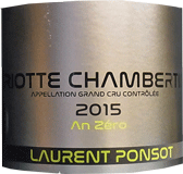 2015 Griotte-Chambertin Grand 98％以上節約 Cru 【即納！最大半額！】 An Zeroグリオット シャンベルタン グラン クリュ ポンソ ゼロ ローラン Laurent アン PONSOT