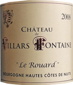 [2008] Bourgogne Hautes-Cotes de Nuits Blanc Le Rouardブルゴーニュ　オート　コート　ド　ニュイ　　ブラン　ル　ルアール【VILLARS-FONTAINE　ヴィラ・フォンテーヌ】