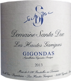 [2013] Gigondas des Hautes Garrigues ジゴンダス デ・オート・ギャリーグ【 Santa Duc サンタ・デュック 】
