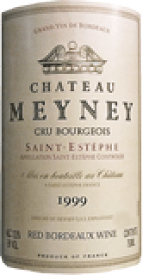 [1999] Chateau Meyneyシャトー メイネイ　ACサンテステフ