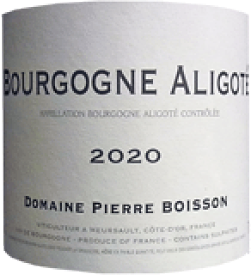[2020] Bourgogne Aligote / Pierre (Anne) Boisson (Vadot)ブルゴーニュ・アリゴテ