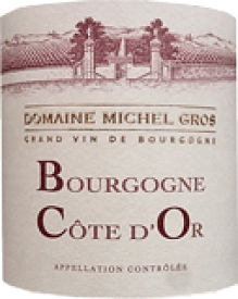 [2020] Bourgogne Cote d’Or Rougeブルゴーニュ　コート　ドール　　ルージュ【ミッシェル・グロ】