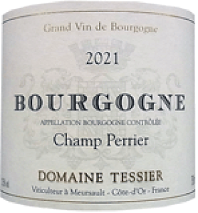[2021] Bourgogne Blanc Champ Perrier�u���S�[�j�� �u���� �V�����E�y���G�[���y Tessier �e�V�G �z
