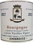 [2021] Bourgogne Rouge Cuvee Vieilles Vignesブルゴーニュ ルージュ キュヴェ・ヴィエイユ・ヴィーニュ【 Bertrand AMBROISE ベルトラン・アンブロワーズ 】