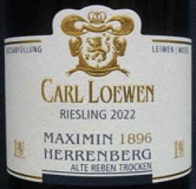 [2022] Riesling Maximin Herrenberg 1896 Erste Lage Alte Rebenリースリング マクシミン・ヘレンベルク・エアステ・ラーゲ アルテ・レーベン【Karl Loewen カール・ローウェン】