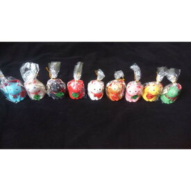 招き猫 9色セット まねきねこ インテリア 雑貨 縁起物 プレゼント 引っ越し祝い ねこ ホワイト 置物 開店祝い 商売繫盛 お祝い 置き物 飾り かわいい ねこちゃん ネコ 薬師窯 贈答品 玄関 お守り 金運 開運 おまじない 小さい ミニ ピンク レッド ブラック ポイント消化