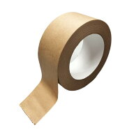 日本製 ガムテープ クラフトテープ 文字が書ける クリーム 国産 幅50mm×長さ50m 1巻 包装用 事務用品 テ…
