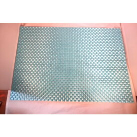 テーブルマット ブルー 格子 43×30 ランチョンマット 無地 シンプル 在庫限り ダイニング おしゃれ 机 オシャレ かわいい 処分品 在庫処分品 限定品 ポイント消化