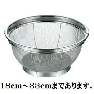 ザル 18cm キャンプ アウトドア 調理用ザル ざる ストレーナー パワーザル 日本製 米研ぎ 野菜 BBQ バーベキュー18-8 ポイント消化