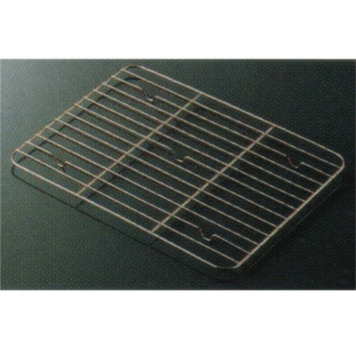 楽天市場】ステンレス 角バット アミ 6枚取 285×430mm 網 あみ 調理 