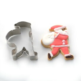 ステンレス クッキー抜き型 サンタクロース 抜型 クリスマス