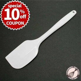＼10%OFFクーポン付き／【スーパーSALE】ウィズシリコンゴムベラ 大 ゴムベラ スパチュラ 耐熱 シリコンヘラ シリコン一体型 ケーキ 製パン 製菓 パン作り お菓子作り 調理器具 製菓道具 衛生的 日本製 CAKELAND タイガークラウン |