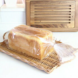 2斤食パン袋 IPP規格袋 KO-06 100枚入 当店販売勾配のない2斤型の山型も入ります パン ラッピング 手作り