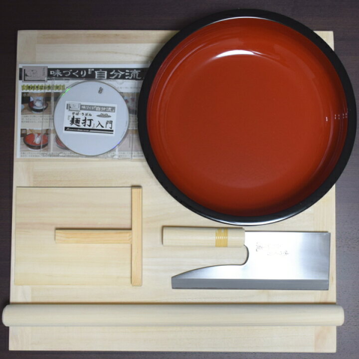 楽天市場】家庭用麺打セット (A) 約4人前 DVD付き そば打ち 蕎麦 