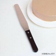 堺孝行 ステンレスパレットナイフ No.8 刃渡り20.5cm ローズ柄 スパチュラ ヘラ 生クリーム ホイップクリ…