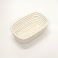 【天然籐素材】NEW発酵かご レクタングル 165×100×62mm No.10 カンパーニュ スクエア 長方形 型ハード…
