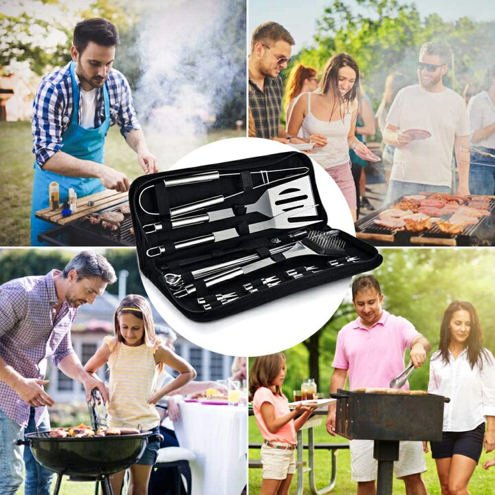 楽天市場】バーベキュー 調理器具 BBQ 20点セット クッキングツール 