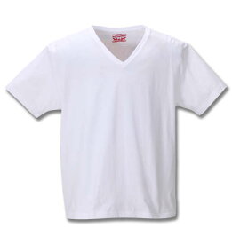 【 大きいサイズ 】2P Vネック半袖Tシャツ Levi's (ホワイト)【 2L 3L 4L 5L 6L 8L 】【 キング 】【 ビッグ 】【 ラージ 】