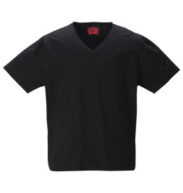 【 大きいサイズ 】2P Vネック半袖Tシャツ Levi's (ブラック)【 2L 3L 4L 5L 6L 8L 】【 キング 】【 ビッグ 】【 ラージ 】