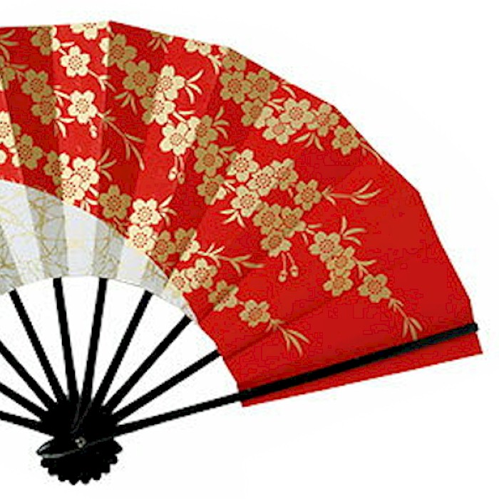 楽天市場】舞扇子 桜 金 赤 黒塗り 日本製 日本舞踊 （g愛1450） 安い 
