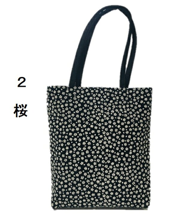 楽天市場】印伝調 手提げバッグ トートバック M 20x25cm : 浅草たつみや