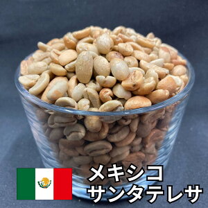 ★20%OFFクーポン★ 送料無料 コーヒー生豆 焙煎用 メキシコ チアパス サンタテレサ ナチュラル 800g/2kg/5kg/10kg