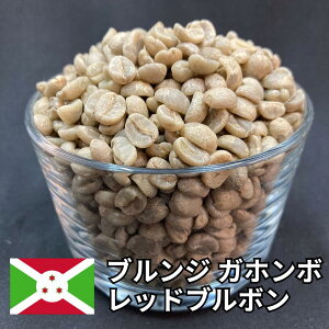 ★20%OFFクーポン★ 送料無料 コーヒー生豆 焙煎用 ブルンジ ガホンボ レッドブルボン ナチュラル800g/2kg/5kg/10kg