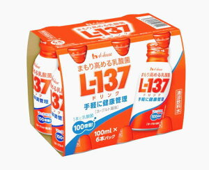 ハウス まもり高める乳酸菌 L-137 ドリンク（100mL×6缶）3個セット