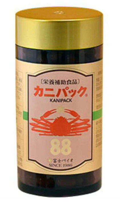 楽天市場】富士バイオ カニパック88 240粒 3個セット【送料無料】 : 朝 