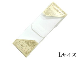 マジックテープ　男〆　-長尺・幅広/白-　[ 1905-3023 ]　 クリックポストOK　着物 きもの 浴衣 ゆかた 着付け 小物 男締め 男物 男性 メンズ 紳士 女性 女物 レディース 住職 お寺 僧侶 伊達締め だてしめ 日本製 しろ ホワイト はばひろ Lサイズ