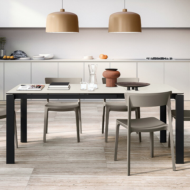 引き取り限定です。イタリア製 Calligaris カリガリス 昇降＆伸長 