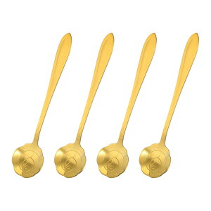 T �X�e�����X�X�`�[���� �t�����[�X�v�[�� 130mmx30mm ���[�Y�`�� �R�[�q�[�X�v�[�� �����ȃe�B�[�X�v�[�� �f�U�[�g�X�v�[�� �G�X�v���b�\ �V���K�[�P�[�L�p ���F 4��