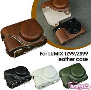 �P�[�X Lumix PU���U�[�ی�J�o�[ ���O���\�ȃL�����[�P�[�X DC-TZ99 ZS99�f�W�^���J�����p TZ99 ZS99�p �y�� �����^�ѕ֗�