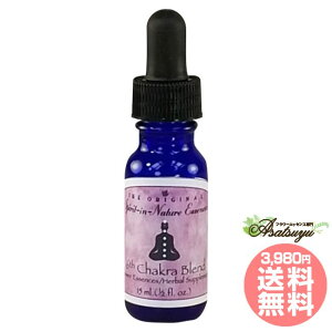 ��6�`���N���u�����h 6th Chakra Blend �Z�u���`���N���u�����h�G�b�Z���X 15ml �X�s���b�g�C���l�C�`���[ �t�����[�G�b�Z���X