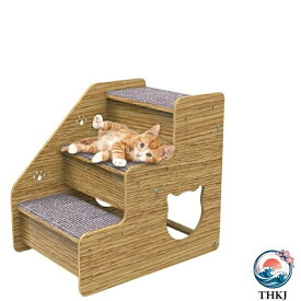 猫ステップ 犬用階段 子犬 子猫 スロープ 階段 ペットステップ 猫の階段 ペット 階段ステップ オシャレ 滑り止め ソファ 踏み台 収納型