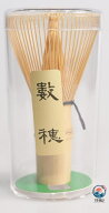 【全品2点で5%OFF】日本製 茶道具 茶筅 茶せん 白竹 数穂 上品 本入り