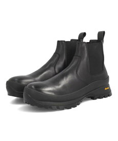 Whoop-de-doo COSTUME NO AGE フープディドゥコスチュームノーエイジ メンズ Vibramソールサイドゴアブーツ 本革 厚底 23530553 ブラック シューズ 靴 ブーツ サイドゴア ブランド ギフト プレゼント ラッピング ASBee アスビー