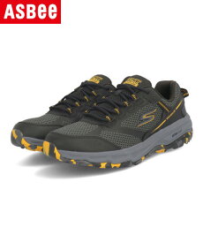 SKECHERS スケッチャーズ GO RUN TRAIL ALTITUDE-MARBLE ROCK メンズスニーカー 撥水 ゴーラントレイルアルティテュードマーブルロック 220112 BKYL ブラック/イエロー ランニングシューズ タウンユース ローカット