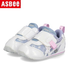 asics SUKU2 アシックス スクスク IDAHO FR2 BABY 2 ベビーシューズ DISNEY アナと雪の女王2 アイダホFR2BABY2 1144A195 101 ホワイト/ホワイト キッズ シューズ 靴 スニーカーベビー ブランド ギフト プレゼント ラッピング ASBee アスビー