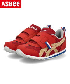 【クーポン配布中】ASICS SUKU2 アシックス スクスク IDAHO MINI KT-ES 4 キッズスニーカー ワンストラップ アイダホミニKT-ES4 1144A367 600 レッド/シャンパン キッズ シューズ 靴 スニーカー ガールズ ボーイズ ラッピング ASBee アスビー