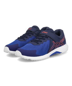 【最大15％クーポン配布】ASICS LAZERBEAM アシックスレーザービーム RI-MG 軽量 スピードモデル キッズスニーカー 運動会 ストラップ 1154A181 401 アシックスブルー/レッド 白底 キッズ シューズ 靴 スニーカー 運動靴 ボーイズ アスビー