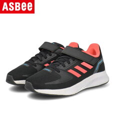 【クーポン配布中】adidas アディダス CORE FAITO EL K キッズスニーカー 軽量 コアファイトELK GX3528 コアブラック/アシッドレッド/スカイラッシュ キッズ シューズ 靴 スニーカー ガールズ ボーイズ プレゼント ラッピング ASBee アスビー