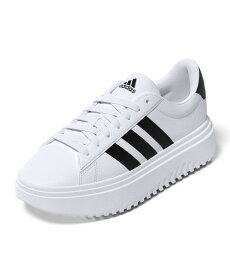 adidas アディダス GRANDCOURT PLATFORM W レディーススニーカー 厚底 グランドコートプラットフォームW IE1092 フットウェアホワイト/コアブラック レディース シューズ 靴 スニーカー ローカット ASBee