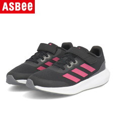 【クーポン配布中】adidas アディダス CORE FAITO 2.0 EL K 軽量 キッズスニーカー コアファイト2.0ELK HP5875 コアブラック/パルスマゼンタ/グレーシックス キッズ シューズ 靴 スニーカー 運動靴 ガールズ ギフト プレゼント ラッピング ASBee アスビー