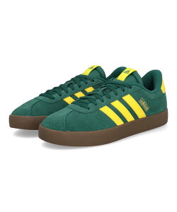 adidas アディダス VL COURT 3.0 U メンズスニーカー レザースニーカー VLコート3.0U JP7535 カレッジグリーン/イエロー/ゴールドメタリック メンズ シューズ 靴 スニーカー ローカット プレゼント ラ