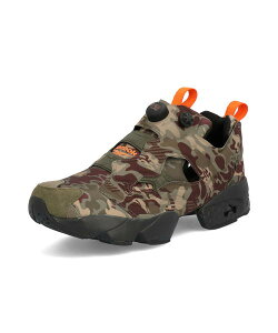 【期間限定クーポン付き!】Reebok リーボック INSTAPUMP FURY OG CAMO メンズスニーカー(インスタポンプフューリーOGカモ) DV6962 グレー/アース/アーミーグリーン【メンズ】